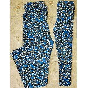 LulaRoe Mommy and Me Legging Set